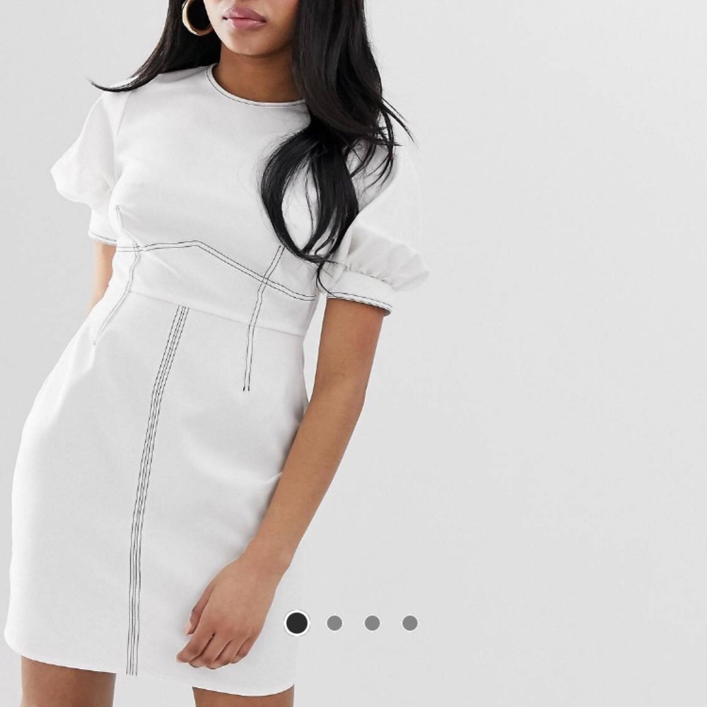 White dress
